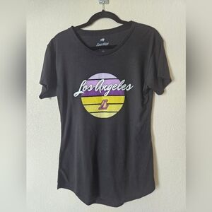 Los Angeles Lakers Black Graphic Tee